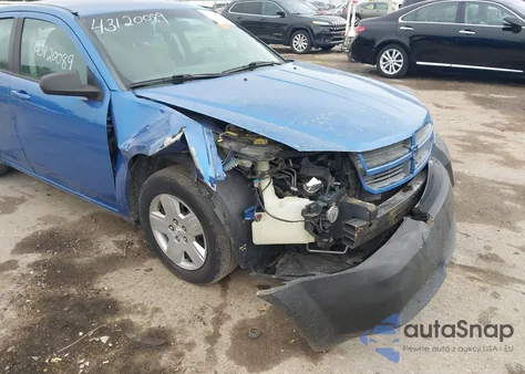 2008 Dodge Avenger Se from USA, damaged, VIN 1B3LC46K88N571014